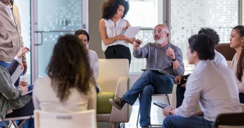 Home owners association meeting